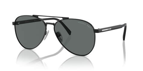 prada cinema aviator large|Prada SPR A58 Aviator Sunglasses .